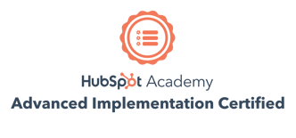 Badge Hubspot Academy Advanced Implementation Certified