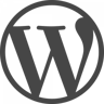 Logo gris WordPress